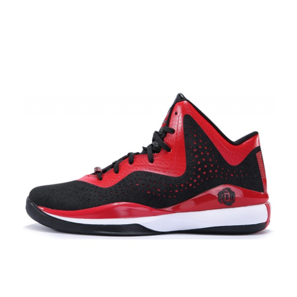 推荐商品：adidas D Rose 773 III 防滑透气 圆头 实战 篮球鞋 Black/Red  黑/红