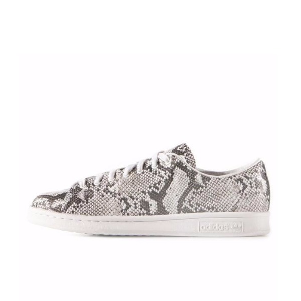 推荐商品：adidas Originals Stan Smith 板鞋 减震透气轻便低帮包裹性 Hyke Snakeskin  女款/白蛇