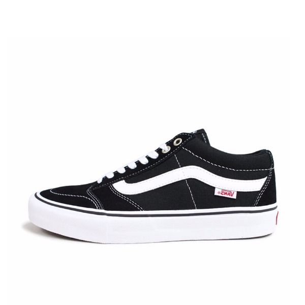 推荐商品：Vans/范斯 TNT SG 舒适 拼接 魔术贴 运动休闲鞋 Black/White 黑色