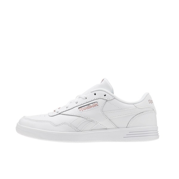 推荐商品：Reebok/锐步 Royal Techque 防滑耐磨 轻便 经典复古 舒适百搭 德训鞋 滑板鞋 White/Pink 白/粉标