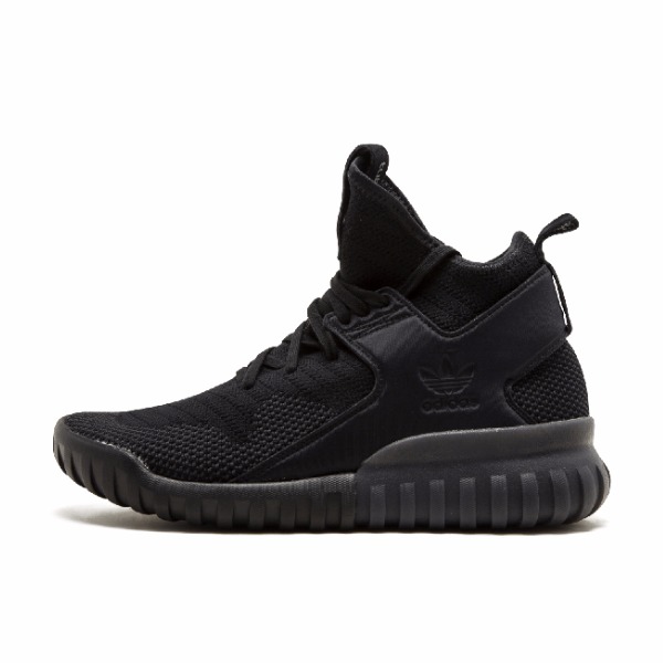 推荐商品：adidas Originals Tubular X 椰子 防滑耐磨 织物 运动休闲鞋 Triple Black 纯黑