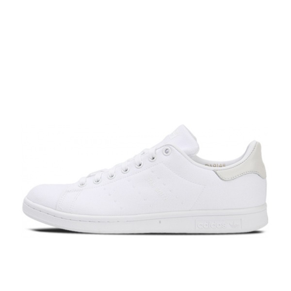 推荐商品：adidas Originals Stan Smith 板鞋 减震透气轻便低帮包裹性 Cloud White/Grey 白灰布面