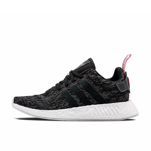 推荐商品：adidas Originals NMD R2 防滑耐磨 轻便透气 简约潮流 舒适百搭 运动休闲鞋 Black Wonder Pink 黑粉