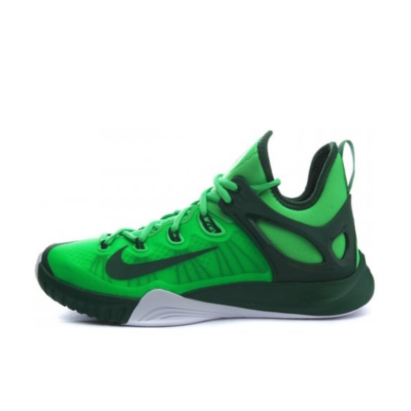 推荐商品：Nike Zoom Hyperrev 2015 防滑耐磨 舒适减震 时尚百搭 织物 篮球鞋 Apple Green 青绿