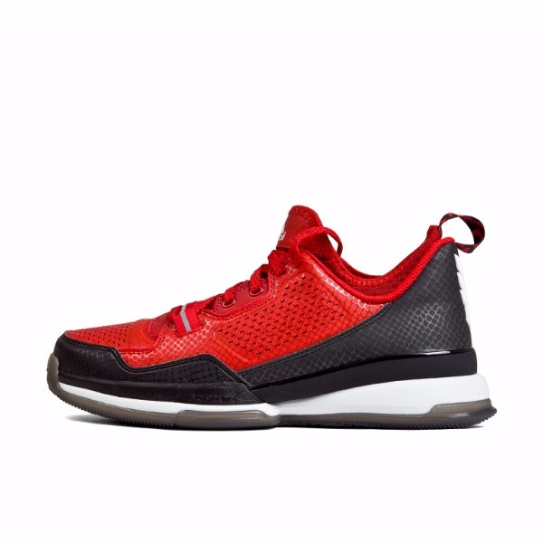 推荐商品：adidas Dame Lillard 1 利拉德 篮球鞋 防滑耐磨透气圆头减震实战 Red/Black/White 黑红