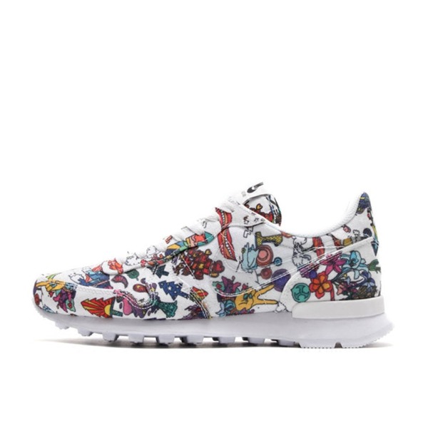 推荐商品：Nike Internationalist 运动休闲鞋 时尚复古轻便透气舒适减震防滑耐磨低帮 Nagoya Marathon 花卉白