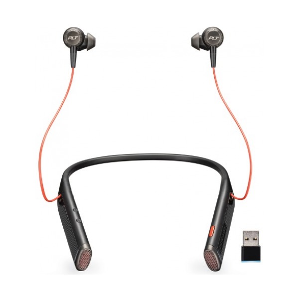 Plantronics/缤特力 Voyager 6200UC 入耳颈挂式无线蓝牙耳机