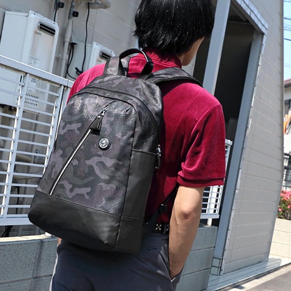 佑一良品 HMF迷彩系列 商务电脑双肩包 170048