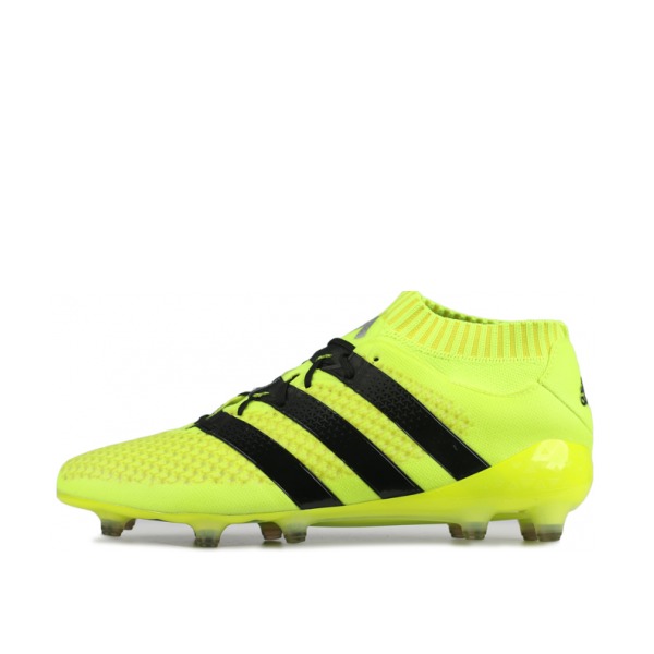 推荐商品：adidas ACE 16.1 Primeknit FG 顶级 长钉 硬天然草场 足球鞋 Syello/Cblack/Silvmt 荧光黄/黑