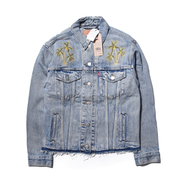 Levi's 棕榈树刺绣牛仔夹克 29944-0008