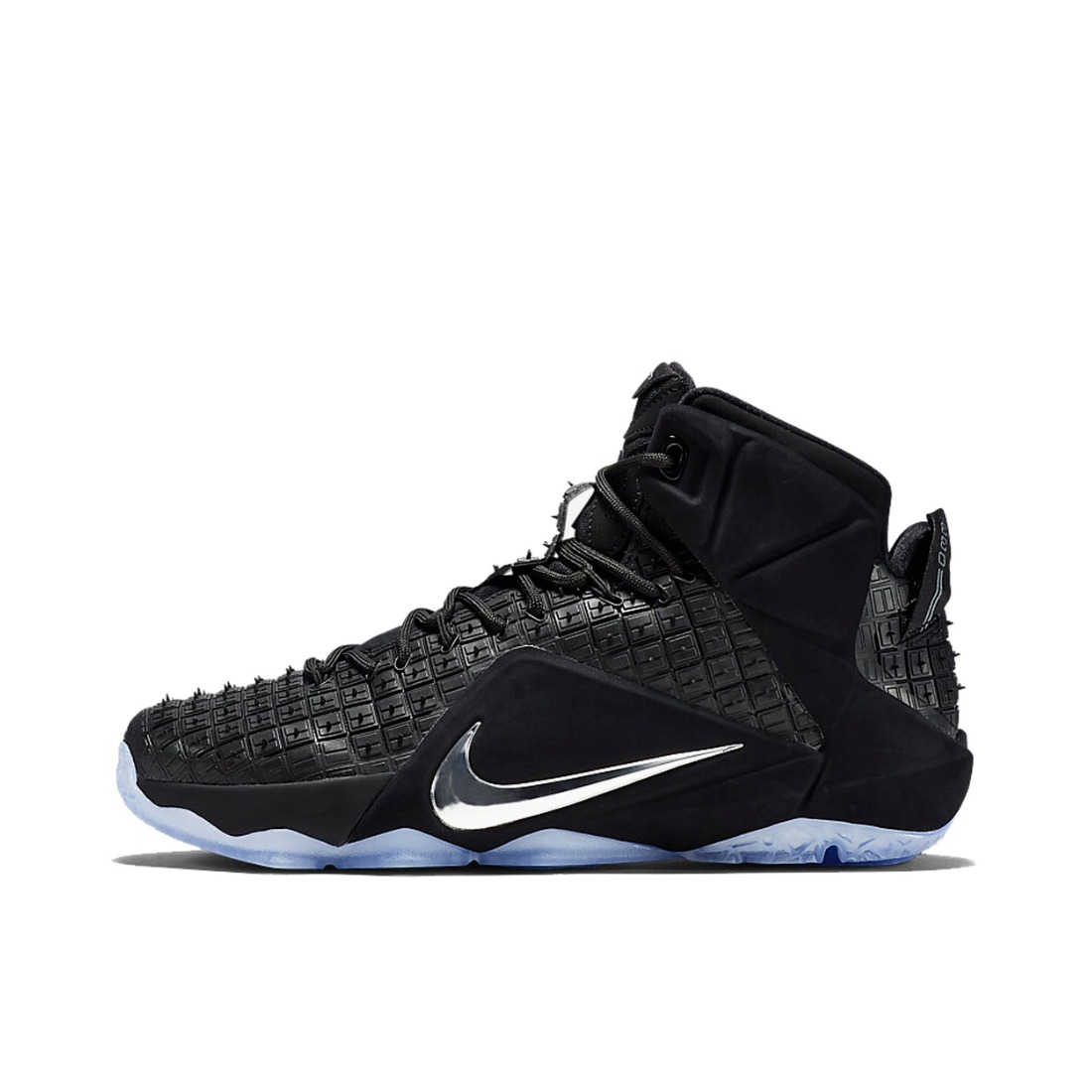 推荐商品：Nike Zoom LeBron 12 詹姆斯 防滑耐磨 缓震支撑 实战 织物 圆头 舒适百搭 中帮 篮球鞋 Rubber City 橡胶城