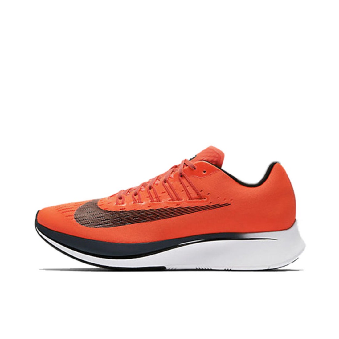 推荐商品：Nike Zoom Fly 跑鞋 碳板减震回弹防滑耐磨轻便透气气垫泡棉 Bright Crimson 橙色