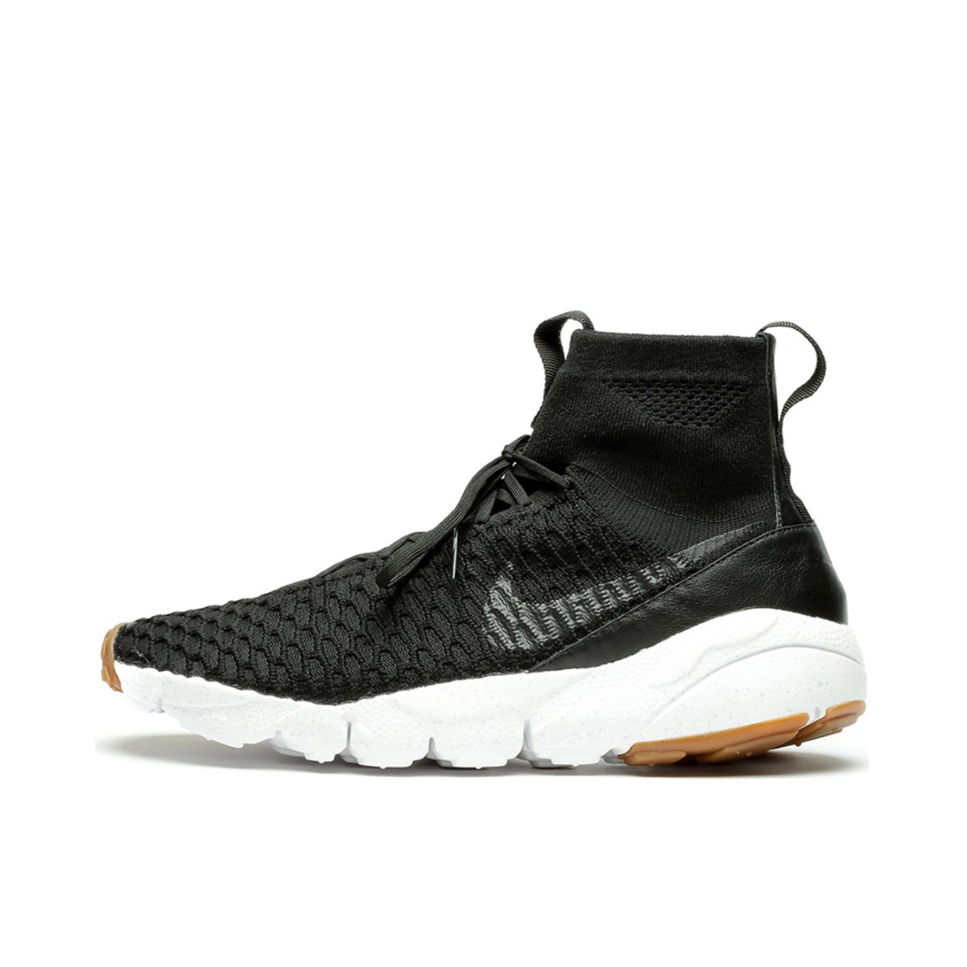 推荐商品：Nike Footscape Magista 运动休闲鞋 防滑耐磨减震轻便舒适网布透气百搭 Black 黑色/白色