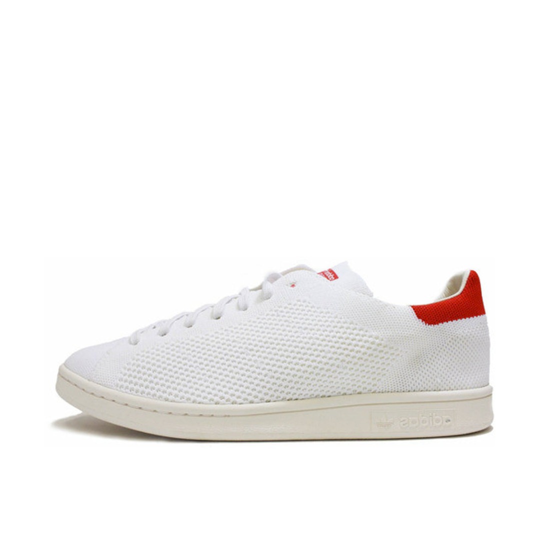 推荐商品：adidas Originals Stan Smith 板鞋 减震透气轻便低帮包裹性 White Red 网格红尾