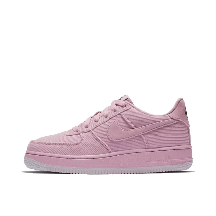 推荐商品：Nike Air Force 1 空军一号 板鞋 轻便舒适百搭耐磨防滑复古 Pink Blast GS/粉色灰底
