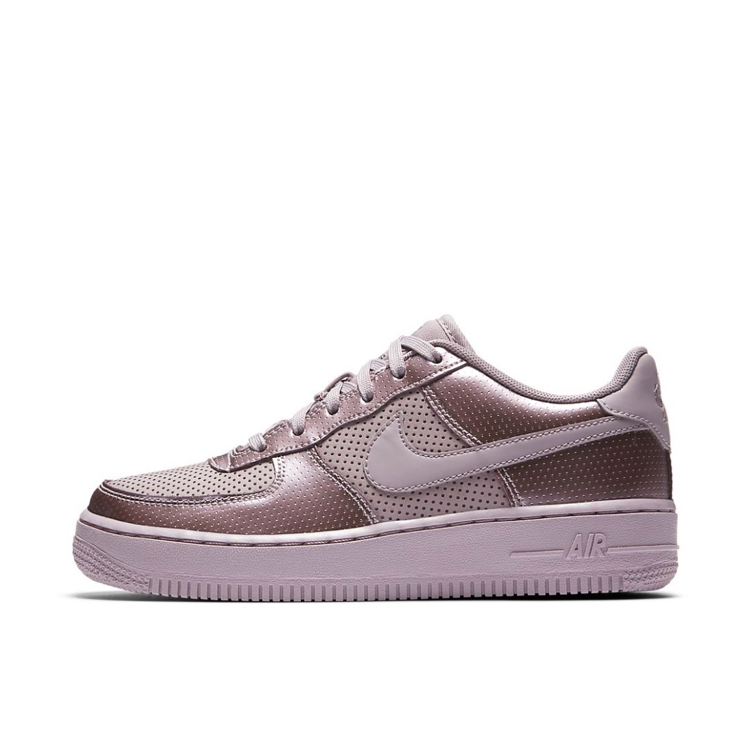 推荐商品：Nike Air Force 1 空军一号 板鞋 轻便舒适百搭耐磨防滑复古 Rose Purple 金属粉紫