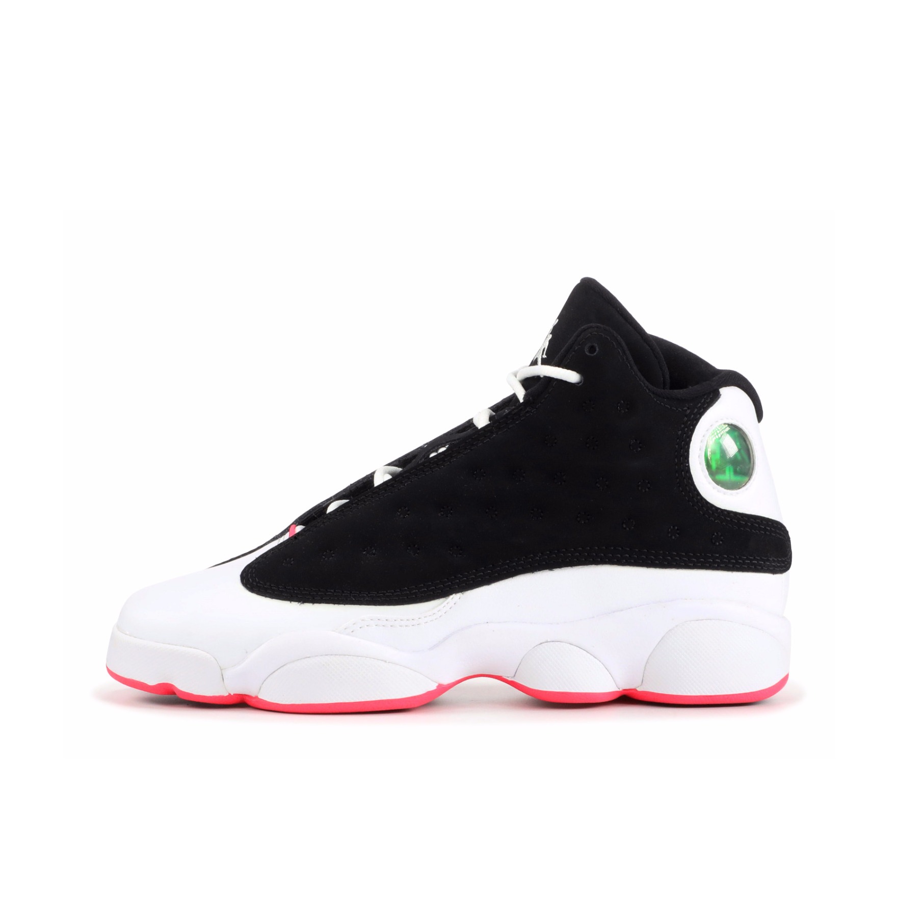 推荐商品：Air Jordan 13 篮球鞋 zoom air缓震支撑抓地减震防滑舒适拼接复古耐穿 Hyper Pink GS/黑白粉