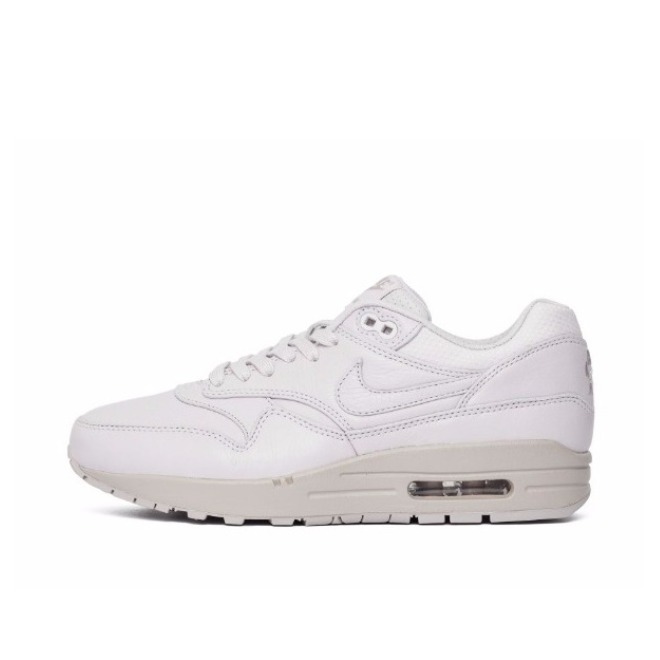 推荐商品：Nike Air Max 1 跑鞋 气垫缓震透气轻便复古运动舒适百搭潮流耐磨低帮训练防滑冬季支撑马拉松防水抓地圆头耐穿 Pinnacle Venice 白限量