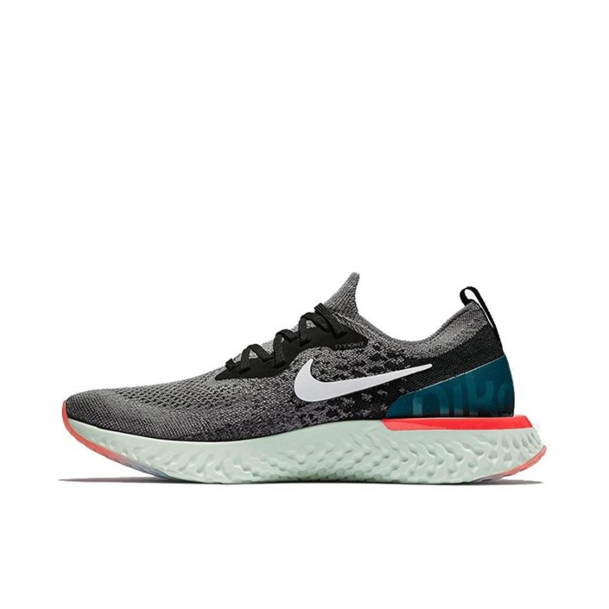 Nike Epic React Flyknit Dark /Red 灰黑红