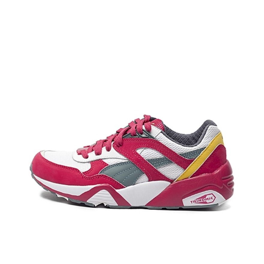 推荐商品：Puma/彪马 R698 75Y PRM 联名限量 复古百搭 防滑透气 耐磨 织物 支撑 缓震回弹 低帮 跑鞋 White/Red 白红