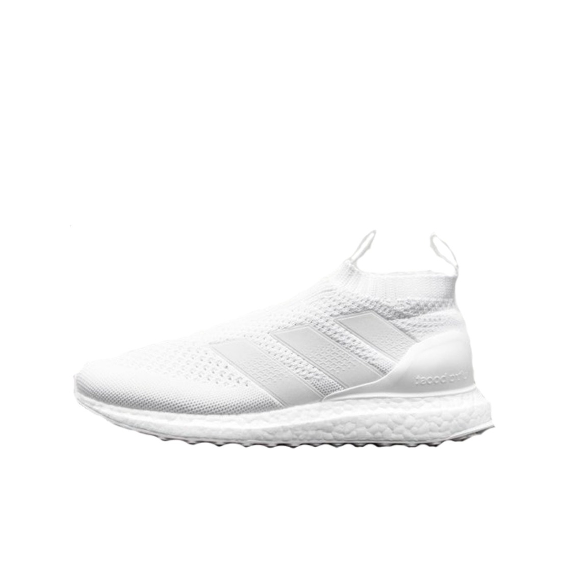 推荐商品：adidas ACE 16.1+ PureControl Ultra Boost 跑鞋 织物防滑耐磨透气减震轻便舒适通勤 Triple White 白/白
