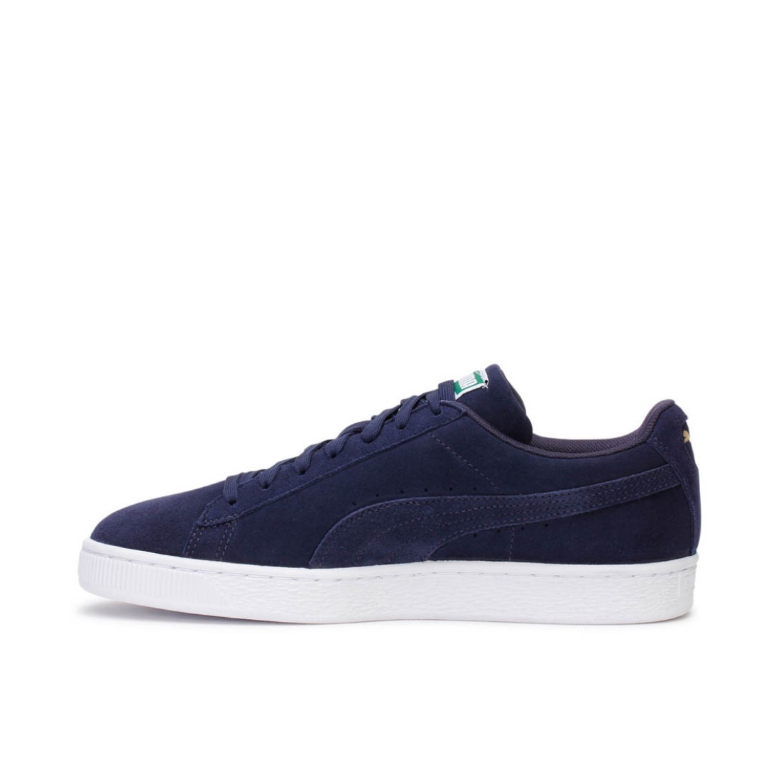 推荐商品：Puma/彪马 Suede Classic 面包鞋 板鞋 舒适百搭防滑耐磨轻便透气复古低帮圆头 Plus 藏蓝翻毛皮