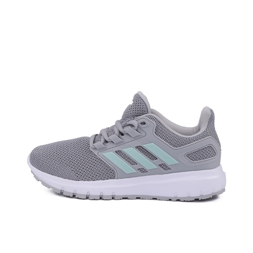 推荐商品：adidas Energy Cloud 2 轻便透气 休闲舒适 耐磨跑鞋 Grey/Mint/White 灰青色