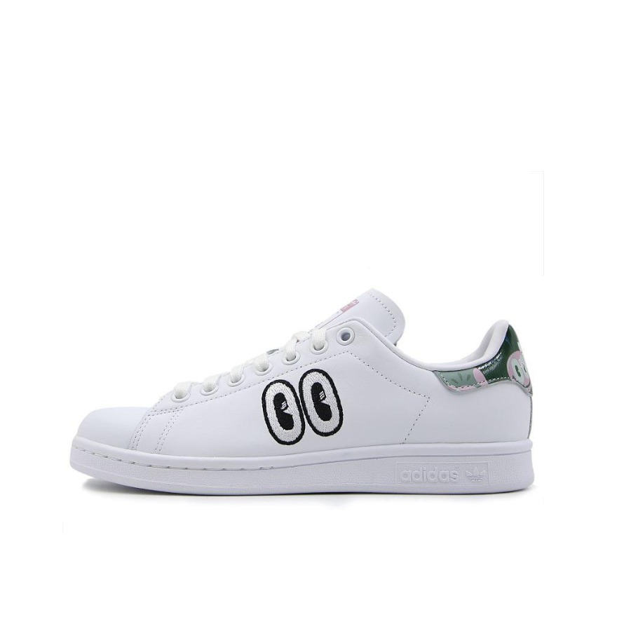 推荐商品：adidas Originals Stan Smith 板鞋 减震透气轻便低帮包裹性 Hattie Stewart Hattie Stewart联名/白眼睛