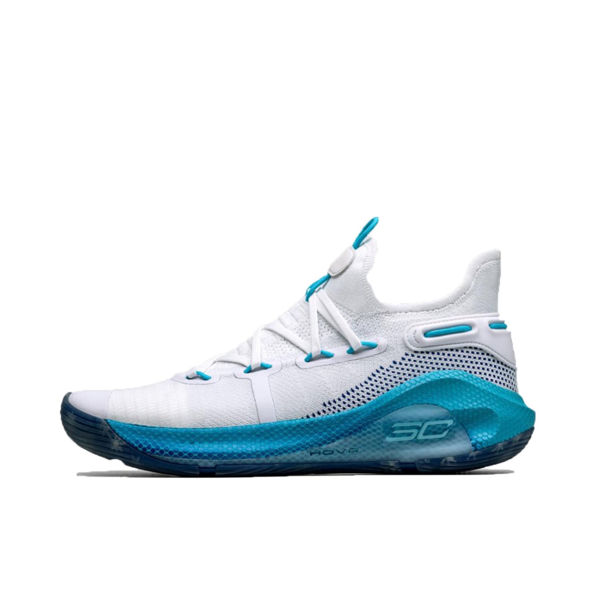 推荐商品：Under Armour/安德玛 Curry 6 舒适轻便 减震回弹 防滑耐磨 透气 颗粒鞋底 实战 篮球鞋 Christmas In The Town 圣诞节/白蓝
