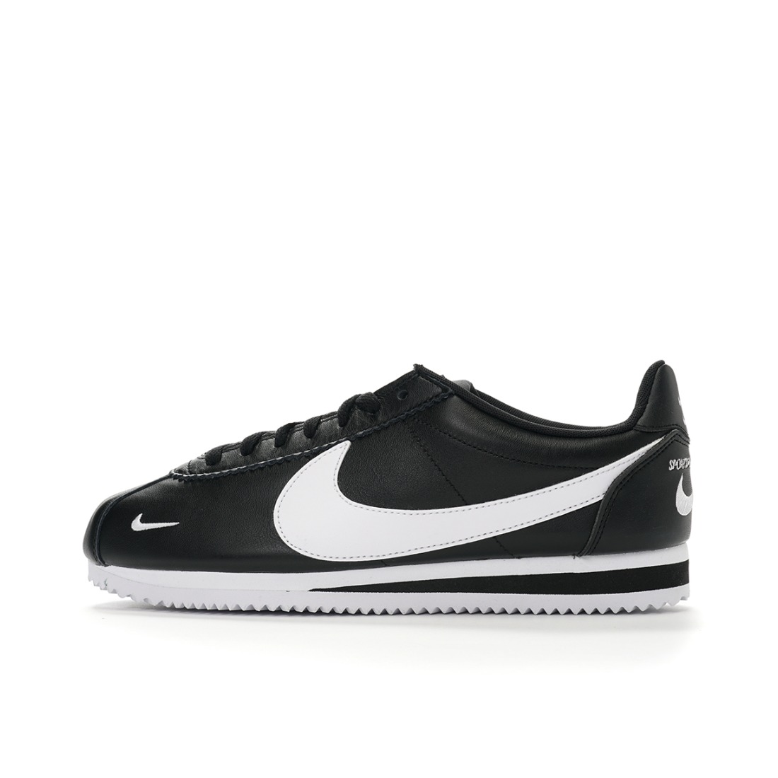 推荐商品：Nike Classic Cortez 阿甘鞋 跑鞋 防滑耐磨缓震透气轻便抓地舒适低帮耐穿贴合 Swoosh Black White 杀人鲸
