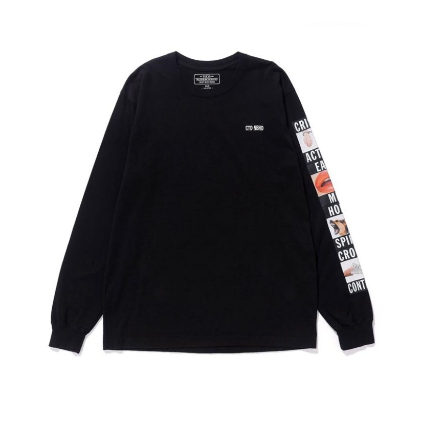 neighborhood 长袖T恤 男女同款 181PCCXN-LT02S