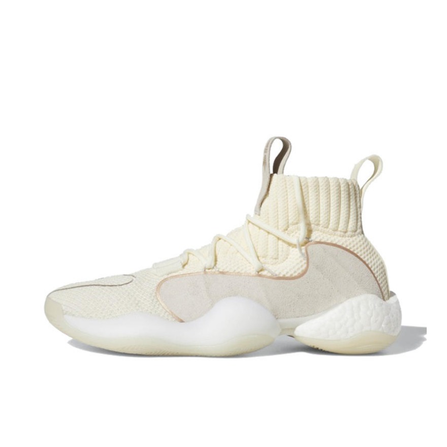 推荐商品：adidas Crazy BYW X Boost 篮球鞋 实战训练防滑耐磨减震运动 Cream White 奶白