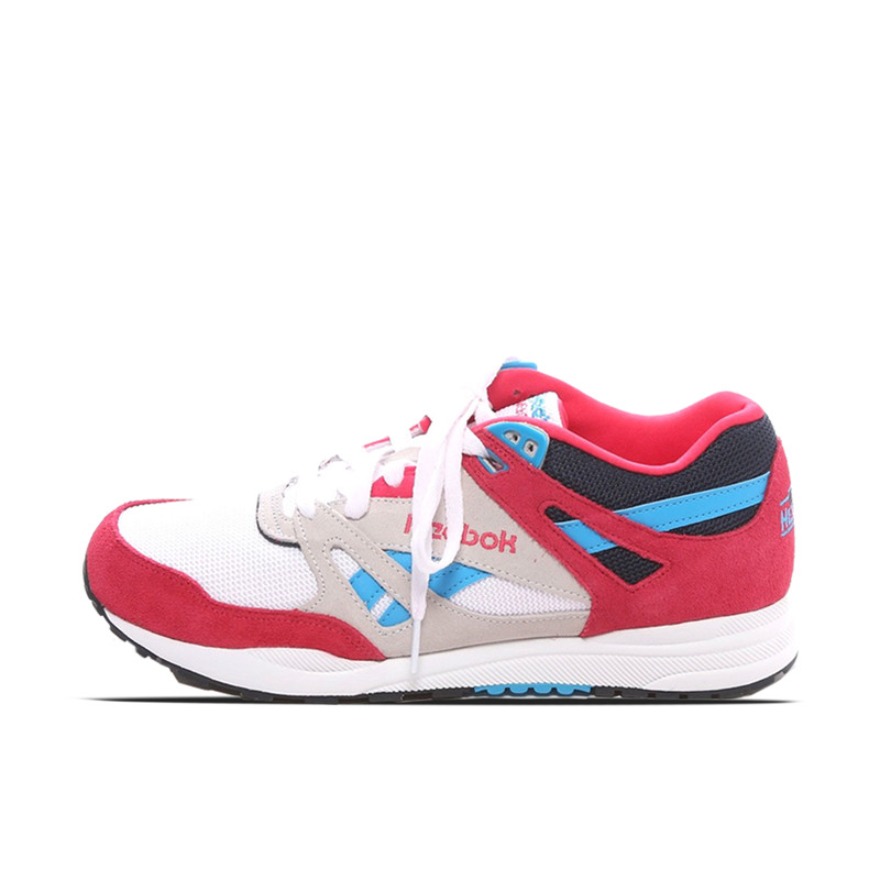 推荐商品：Reebok/锐步 Ventilator 防滑耐磨 舒适透气 轻便 运动休闲 低帮 跑鞋 Crimson/Turquoise/White

 红蓝