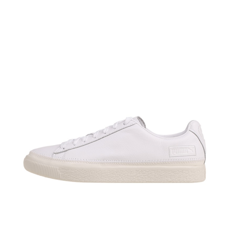 推荐商品：Puma/彪马 Basket Stitch 复古 轻便透气 防滑耐磨 运动休闲鞋 White 米白