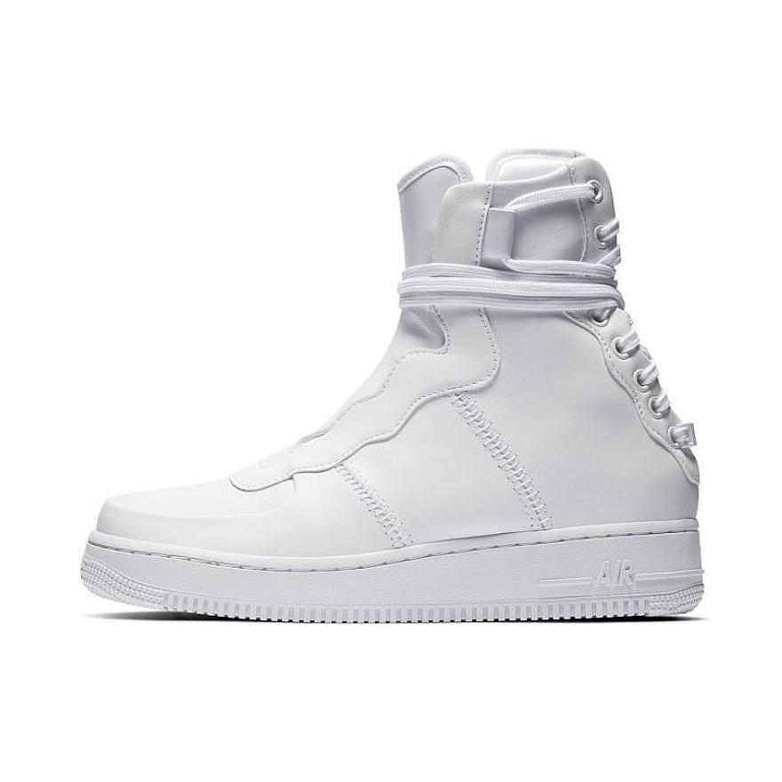 推荐商品：Nike Air Force 1 空军一号 板鞋 轻便舒适百搭耐磨防滑复古 High White Rebel/ XX/纯白无鞋带