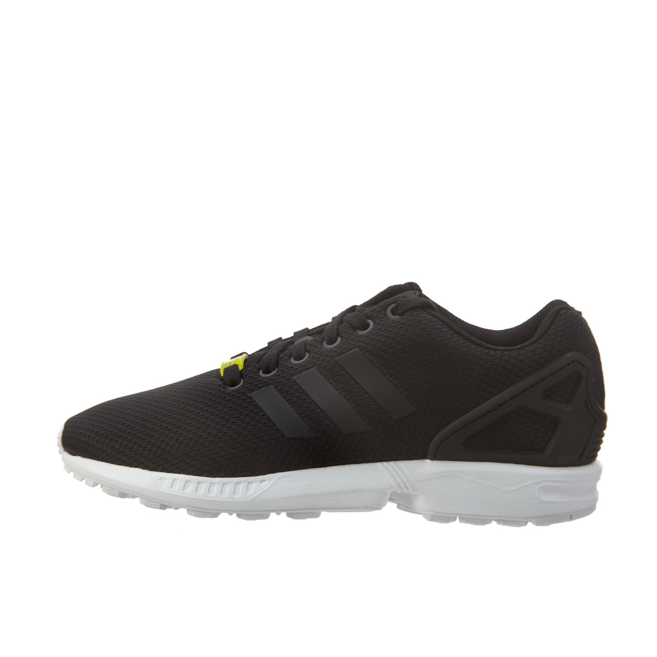 推荐商品：adidas Originals ZX Flux 防滑耐磨 轻便透气 舒适运动 休闲鞋 Black/White 网面/黑色/白色
