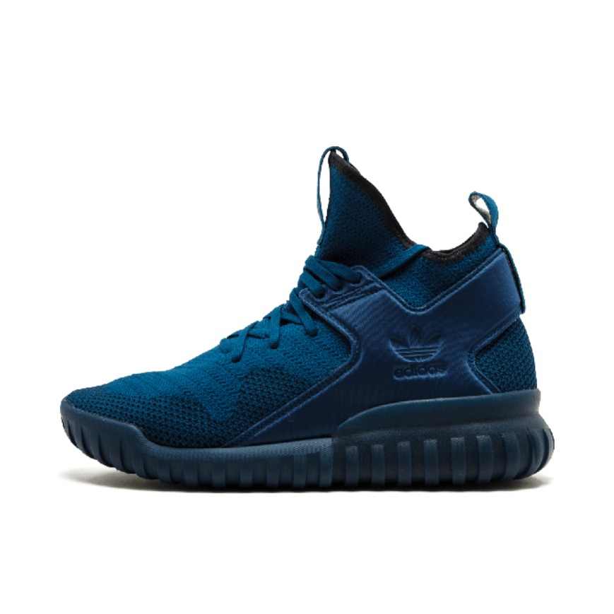 推荐商品：adidas Originals Tubular X 椰子 防滑耐磨 织物 运动休闲鞋 Navy 靛蓝