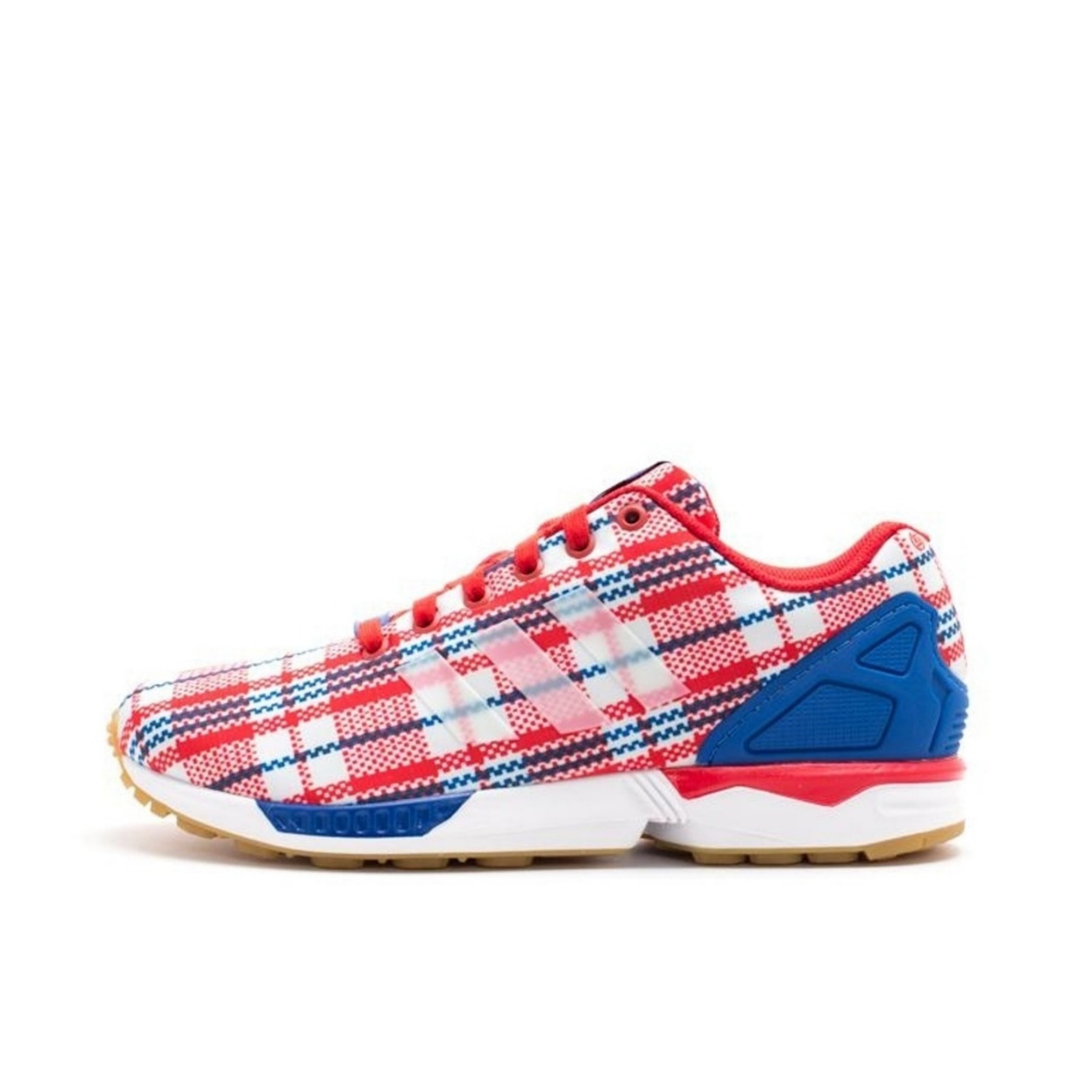 推荐商品：adidas Originals ZX Flux 防滑耐磨 轻便透气 舒适运动 休闲鞋 RWB Clot联名/蛇皮袋 