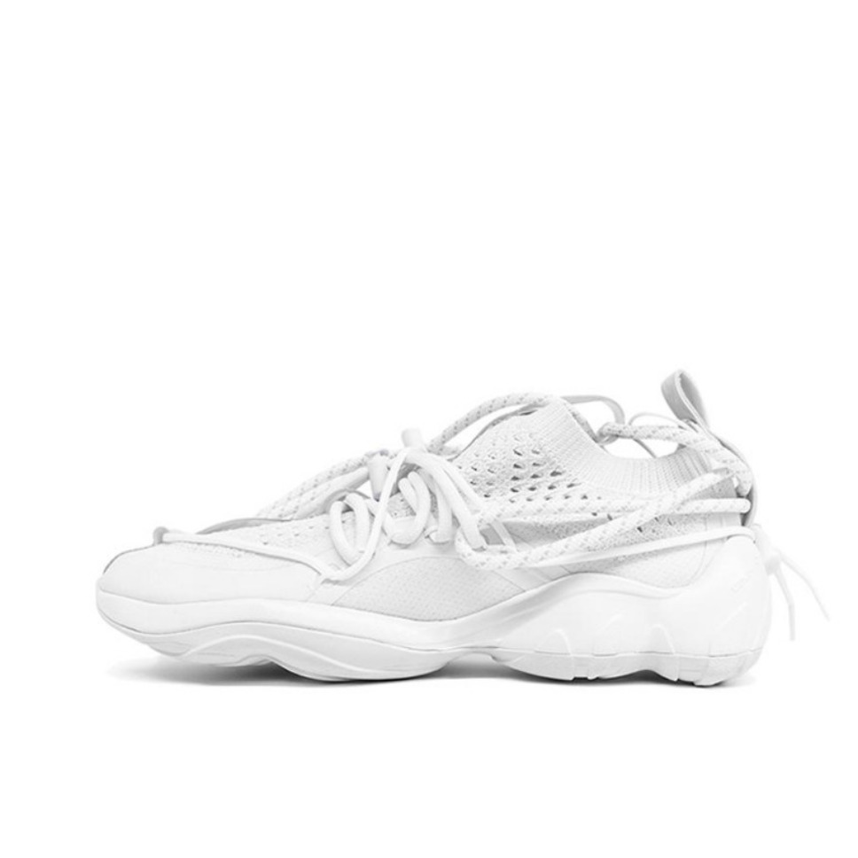 推荐商品：Reebok/锐步 Dmx Fusion 运动休闲鞋 时尚复古防滑耐磨舒适透气生活减震 White Pyer Moss联名/纯白