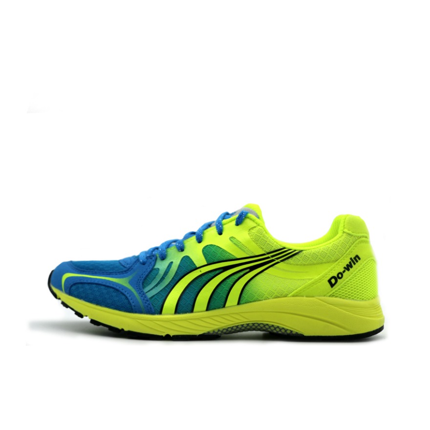 推荐商品：Do-win/多威 训练比赛 跑鞋 MR9116 蓝黄渐变