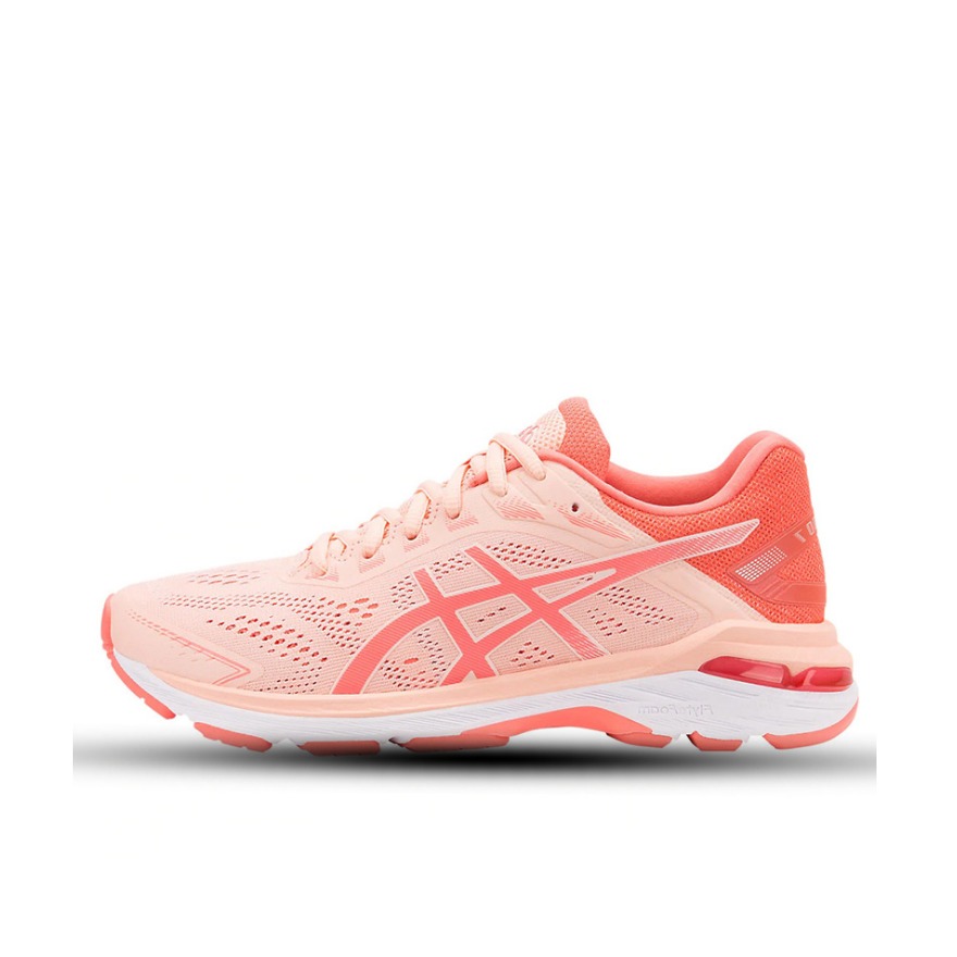 推荐商品：Asics/亚瑟士 GT-2000 7 缓震透气 防滑耐磨 稳定支撑 轻便 潮流百搭 织物 跑鞋 Baked Pink 女款/橘粉