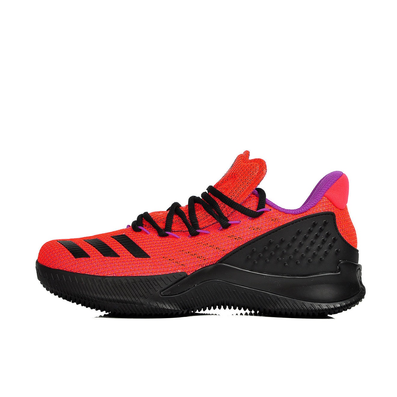 推荐商品：adidas Ball 365 实战训练 舒适柔软 防滑耐磨 篮球鞋 Red/Black 黑红拼接