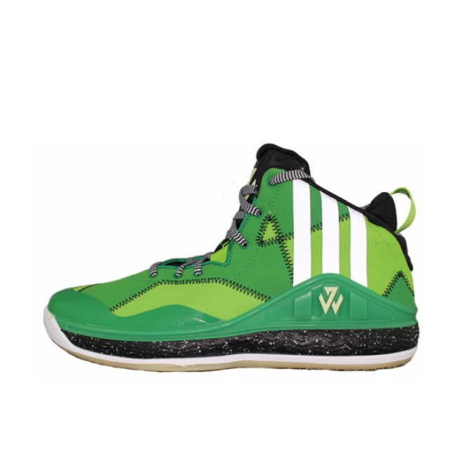 推荐商品：adidas J Wall 1 防滑耐磨 篮球鞋 Green/Grey 绿灰