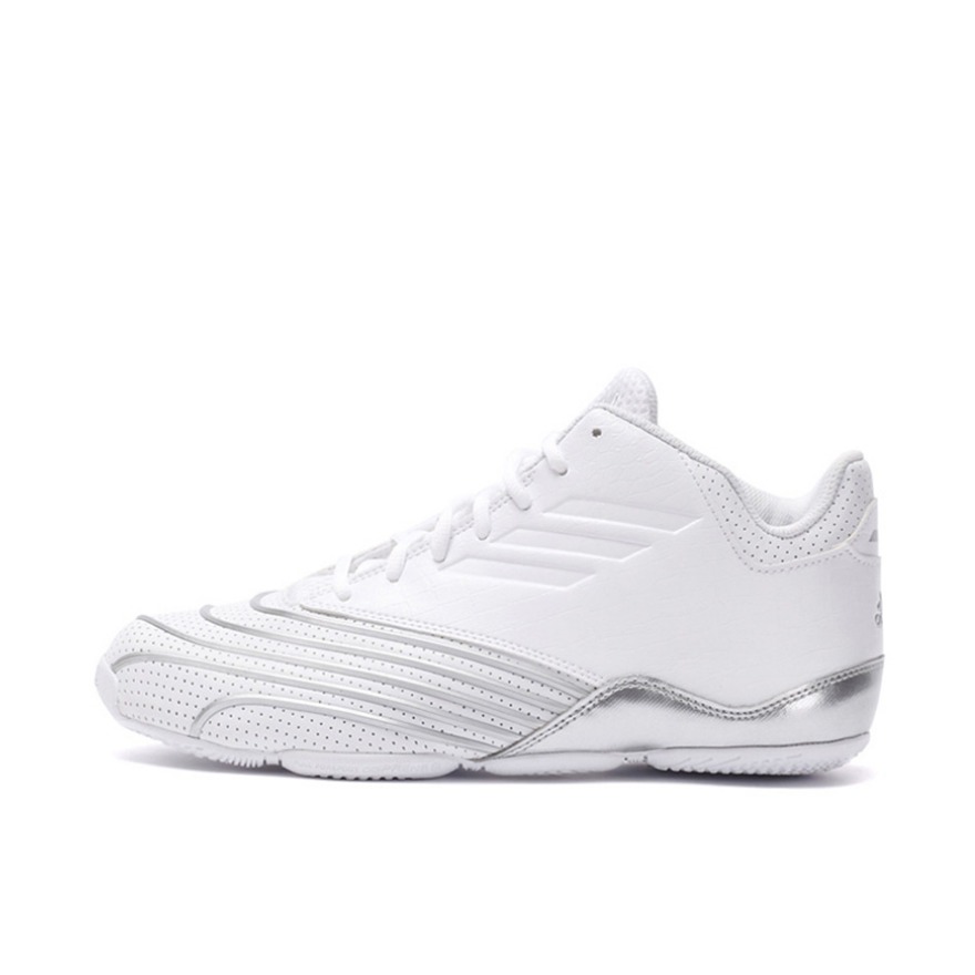 推荐商品：adidas Return of the Mac 篮球鞋 防滑耐磨实战合成革减震 White Silver 白银