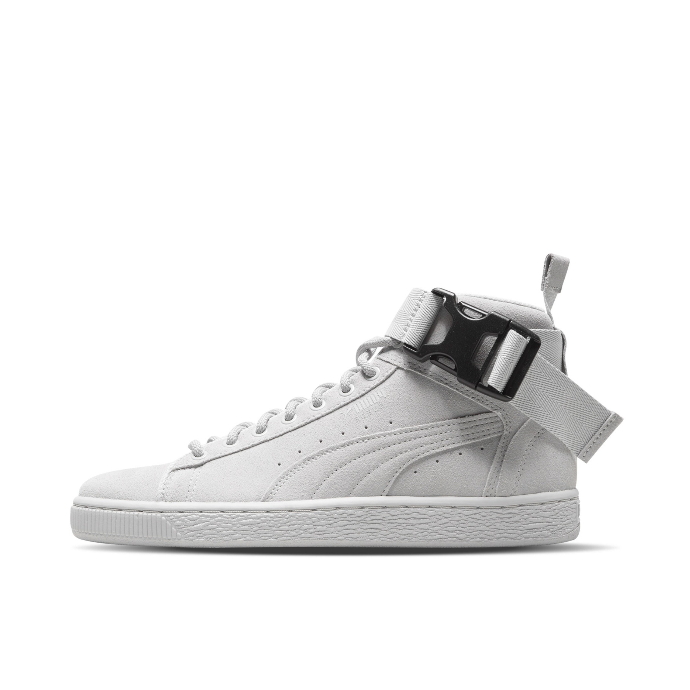 推荐商品：Puma/彪马 Suede Classic 面包鞋 板鞋 舒适百搭防滑耐磨轻便透气复古低帮圆头 WhiteSmoke 米灰绑带