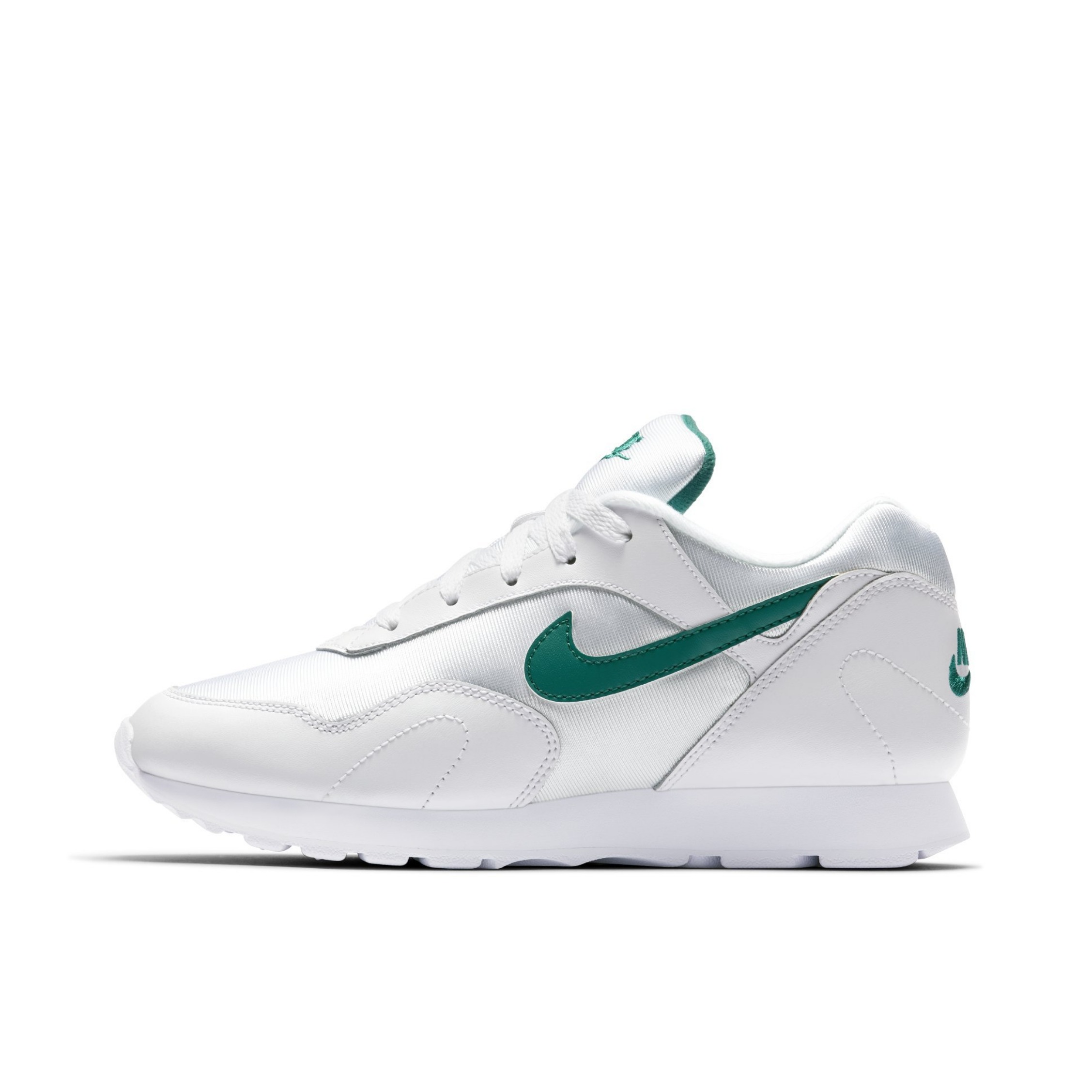 推荐商品：Nike Outburst OG 减震轻便 防滑耐磨 低帮 舒适百搭 复古简约 跑鞋 OG White Green 白绿