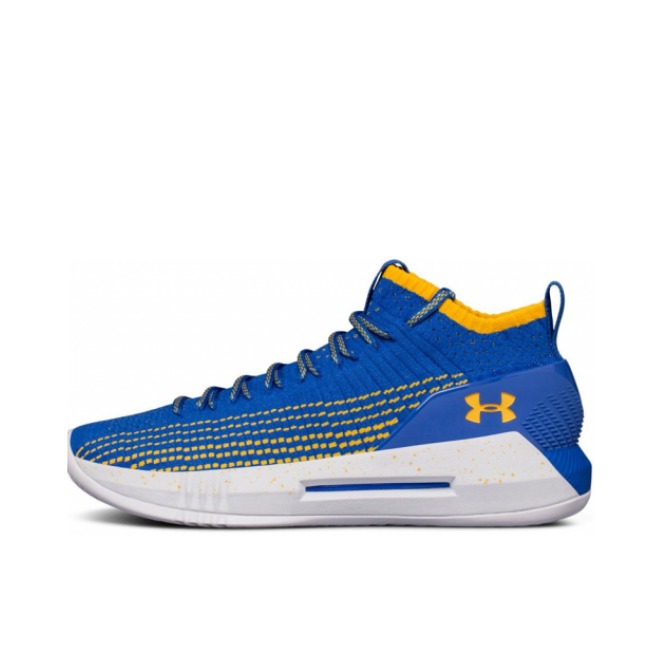 推荐商品：Under Armour/安德玛 Heat Seeker 耐磨舒适 篮球鞋 MediumBlue/White 蓝色