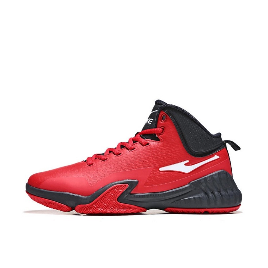 鸿星尔克 减震防滑高帮篮球鞋 11118404342