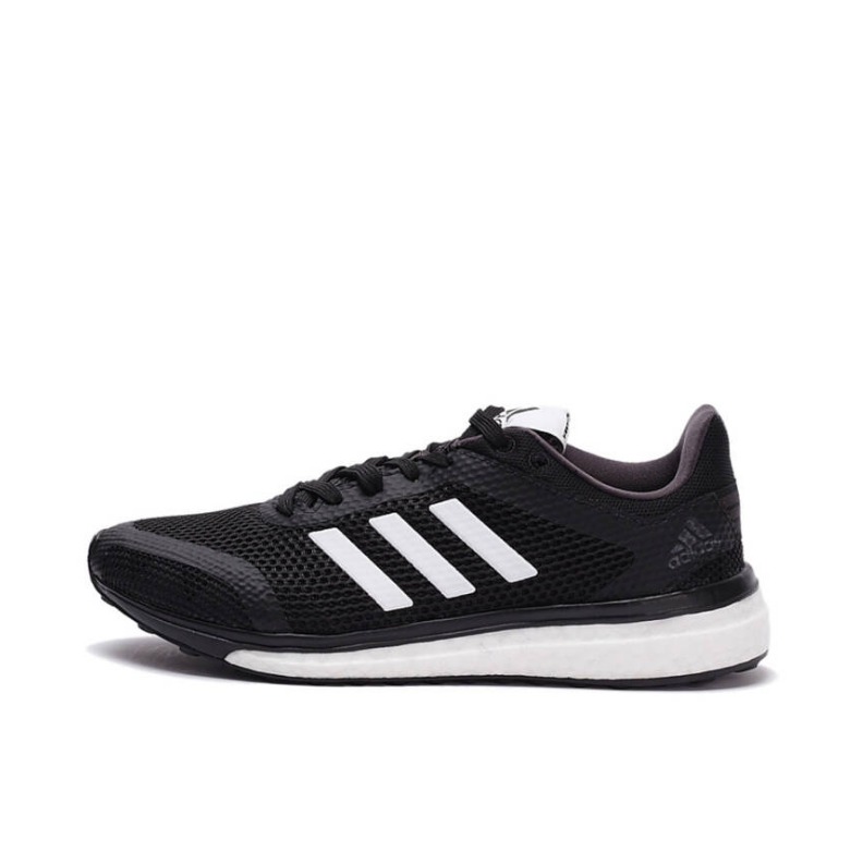 推荐商品：adidas Response Boost Plus 跑鞋 Core Black/Footwear White/Utility Black 黑色