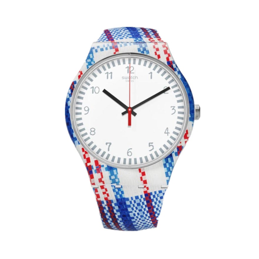 Swatch/斯沃琪 Originals原创系列 电子动能石英手表 SUOZ258C